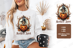 SEO Optimized Title: Ghost Party SVG - Purple Camo Trick or Product Image 1