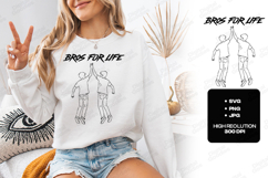 Best Friends &amp; Brotherhood SVG Bundle | Gaming &amp; Rider Crew Product Image 1