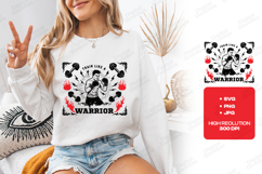 Train Like a Warrior Boxing Fitness SVG Design Product Image 3