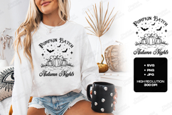 Autumn Nights Pumpkin Batch SVG Halloween Fall Sublimation Product Image 1