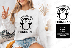 Support Wildlife Rescue Penguins Cute Animal SVG PNG JPG Product Image 3