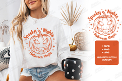 Spooky Nights SVG - Halloween Magic Pumpkin Jack O Lantern Product Image 1