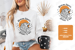 Howling Nights SVG - Halloween Werewolf Spooky Vibes File Product Image 1