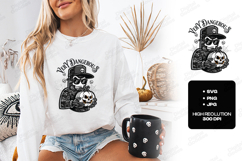 Very Dangerous SVG - Urban Streetwear Ghost Halloween PNG Product Image 1