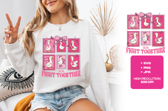 We Fight Together SVG - Breast Cancer Awerness Product Image 3