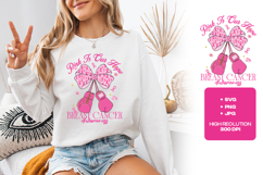 Pink Is Our Hope SVG - Breast Cancer Awerness Product Image 2