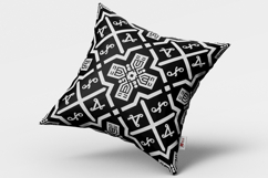 B&amp;W Greek Key Seamless Pattern and Digital Paper Design Product Image 2