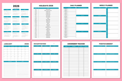 2026 ADHD Progress Journal Canva templates Product Image 2