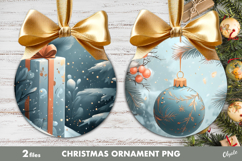 Whimsical Christmas Ornament PNG, Magic Ornament PNG Product Image 1