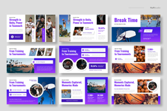 Basketball Sport Google Slides Template Product Image 3