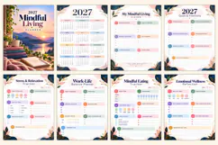 2027 Mindful Living Planner Kdp interiors Product Image 2
