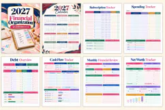 2027 Financial Organization Workbook Kdp interiors Product Image 2