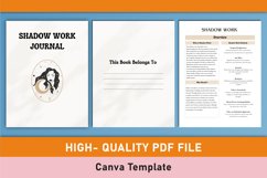 Editable Shadow Work Journal Canva Template Product Image 2