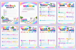 2027 Business Bookkeeping Planner | Income, Expenses Product Image 2