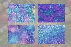 Blue Purple Glitter Cutting Board Design - 04 Variations Product Image 2