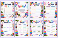 2027 Creative Art Practice Workbook | Drawing, Sketching Product Image 2