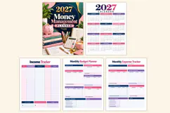 2027 Money Management Planner Kdp interiors Product Image 2