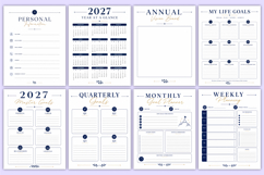 2027 Productivity Planner | Printable PDF Workbook Product Image 2