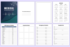 2026 Medical Workbook Canva Template Product Image 2