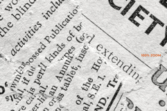 10 Grunge Vintage Newspaper Overlays Product Image 3