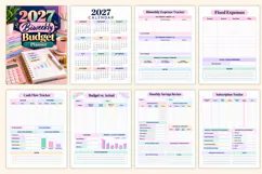 2027 Biweekly Budget Planner Kdp interiors Product Image 2
