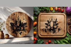 Christmas Cutting Board Laser Engraving Product Image 2