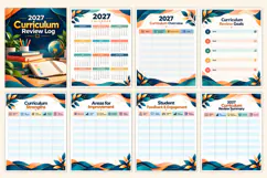 2027 Curriculum Review Log Kdp interiors Product Image 2