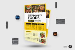 Food Menu Flyer Template Product Image 2