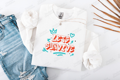 Let’s Survive Text Art T-Shirt Design Product Image 2