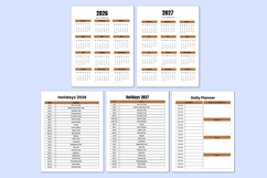 2026 - 2027 Depression &amp; Anxiety Workbook Canva templates Product Image 2