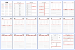 2026 Pet Care Organizer Canva Templates Product Image 2