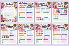 Fiber Craft Challenge Workbook | Crochet, Knitting, Sewing Product Image 2