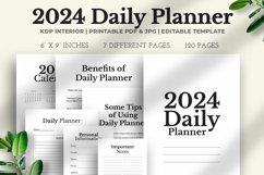 2024 Daily Planner Kdp Interior Product Image 2