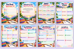 2027 Success Journey Workbook | Goal Setting, Productivity Product Image 2