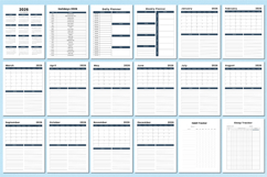 2026 Mental Health Planner Canva Interior Product Image 2