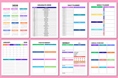 2026 ADHD Success Blueprint Canva templates Product Image 2