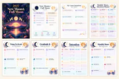 2027 New Moon & Full Moon Journal Product Image 2