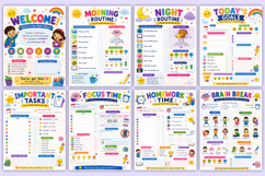 Kids ADHD Planner | Focus &amp; Routine Product Image 2