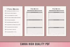 Daily Affirmation Journal For Canva Product Image 2