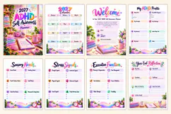 2027 ADHD Self-Awareness Planner Kdp interiors Product Image 2