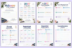 2027 Guest Planning Workbook | Guest Lists, Invitations Product Image 2
