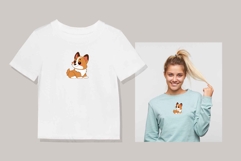 Cute Cartoon Happy Welsh Corgi Dog Puppy Character Fun Icon Product Image 2