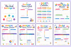 2027 Money Management Planner | Budget &amp; Finance Organizer Product Image 2