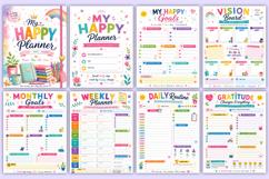 My Happy Planner | Goals &amp; Routine Product Image 2