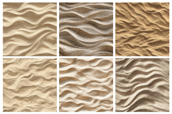 Sand Texture Seamless Pattern and Digital Paper Design Product Image 2
