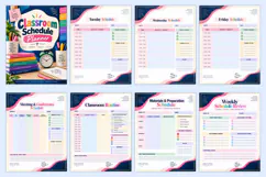 Classroom Schedule Planner Kdp interiors Product Image 2