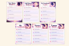 2027 Moon Magic & Self-Discovery Journal Kdp interiors Product Image 2