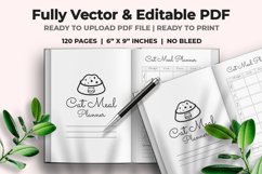 Cat Meal Planner KDP Interior Product Image 2