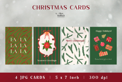 Christmas Cards. Festive Season Greeting Printable Cards Product Image 2