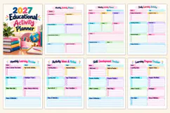 2027 Educational Activity Planner Kdp interiors Product Image 2